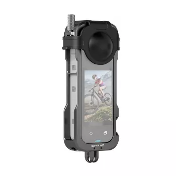 Apsauginis metalinis narvas Puluz Insta360 X4 PU981B su objektyvo dangteliu