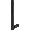 Delock 88339 belaidžio tinklo Wi-Fi 802.11 b/g/n antena, RP-SMA, 2 dBi, visakryptė, kampą reguliuojantis lankstas, juoda