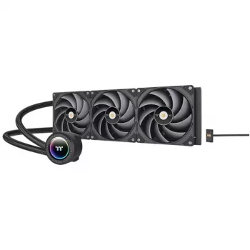 All-in-one skysčio aušintuvas Thermaltake TOUGHLIQUID 420 EX Pro CL-W401-PL14BL-A 14 cm Juodas