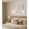 Activejet sieninis šviestuvas AJE-EMILY 1P GOLD E27 1x40W