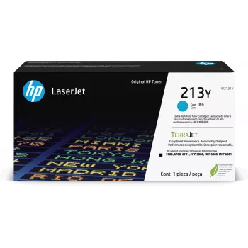 HP 213Y Extra High Yield Cyan Original LaserJet tonerio kasetė