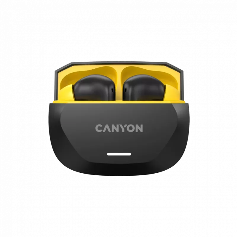 Canyon CNS-TWS7BY Hexagon 7 belaidės ausinės su triukšmo slopinimu, juodos
