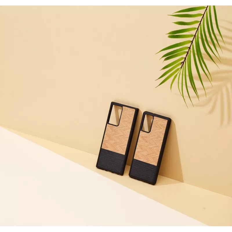 Apsauginis dėklas Man and Wood Samsung Galaxy Note20 Ultra – silkė nero juoda