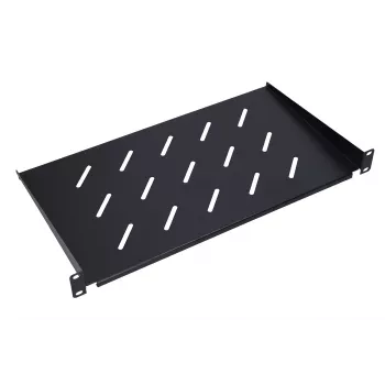 Rack lentyna Extralink EX.14480 Plieninė Juoda 19 colių 350 mm