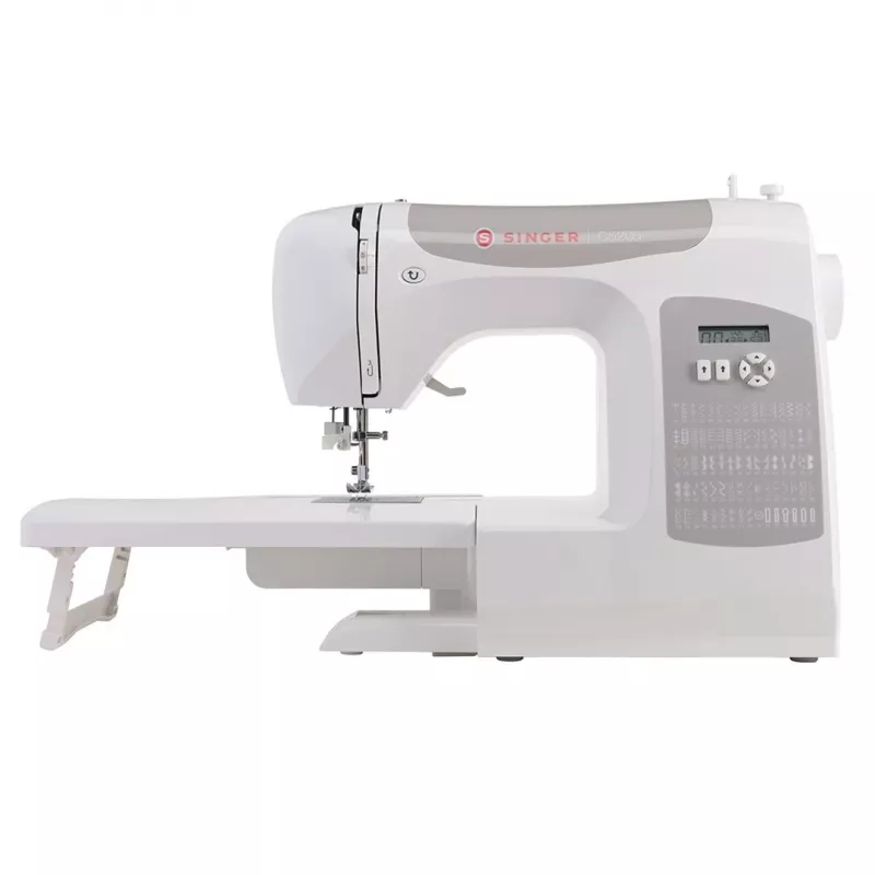 Kompiuterizuota siuvimo mašina SINGER C5205 Electric Grey White 1 Step