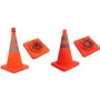 Saugos lankstomas kūgis IWH 540320 – plastikinis, lengvai sulankstomas