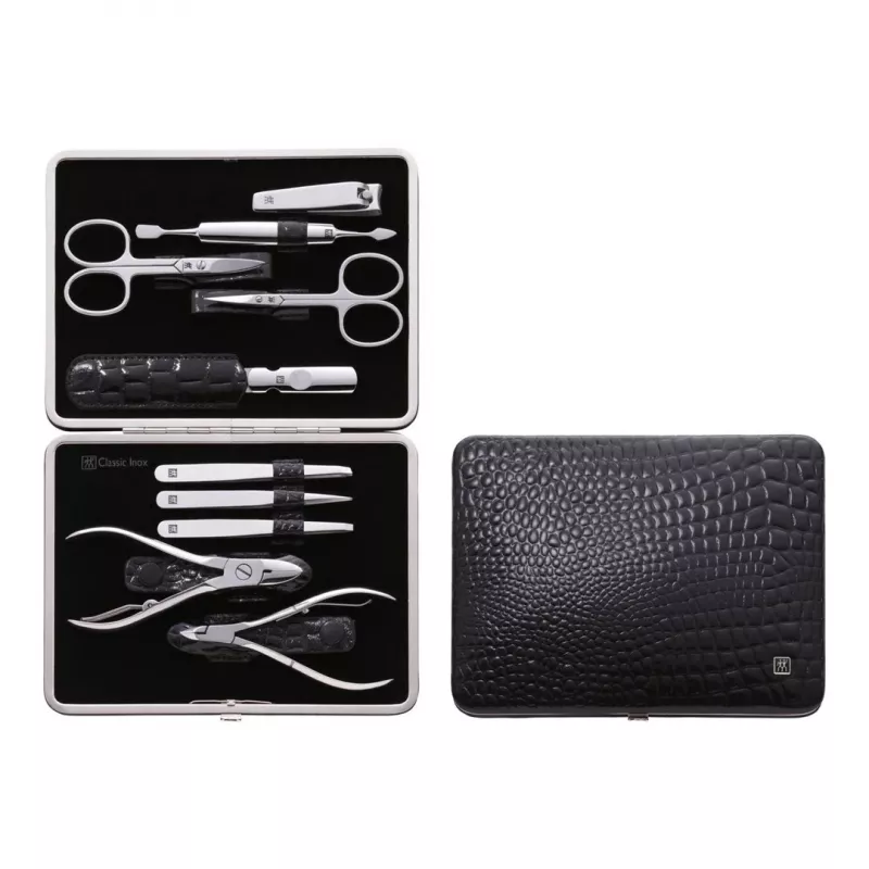 Manikiūro ir pedikiūro rinkinys ZWILLING 97509-004-0 nerūdijantis plienas juodas