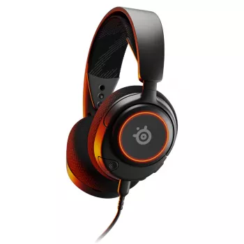 Steelseries Arctis Nova 3 ausinės, laidinės, lankeliu, žaidimams, USB Type-C, juodos