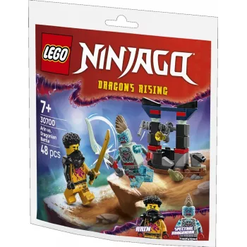 Konstruktorius LEGO 30700 Arino kova su Drakonu Žmogumi maišelis (mini rinkinys)
