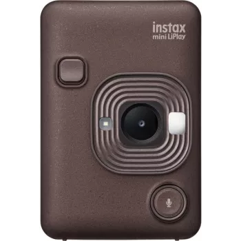 Momentinė spausdinimo kamera Fujifilm Instax mini LiPlay, 1/5 colio 2560×1920 CMOS, spaudiniai 86×54 mm, 2,7 colio TFT, Bronzinė
