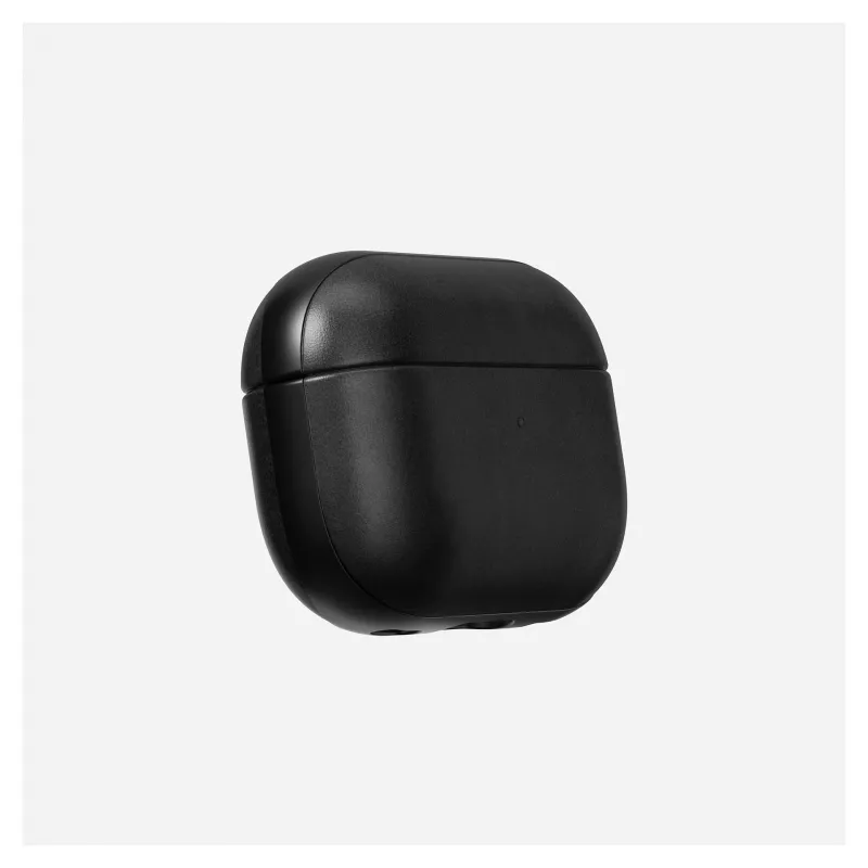 Nomad Modern Leather dėklas Nomad — oda, mikropluoštas, polikarbonatas, juodas