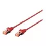 Digitus DK-1644-0025/R Ethernet pataisos kabelis raudonas