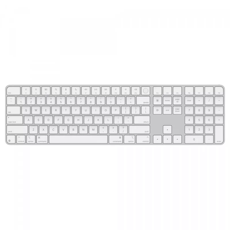 Apple Magic Keyboard Universal USB + Bluetooth QWERTY JAV anglų Baltas MXK73LB/A