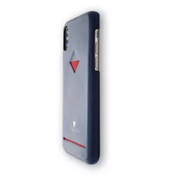 VixFox Samsung S9 dėklas su kortelių kišene, tamsiai mėlynas, apsauginis telefono užvalkalas