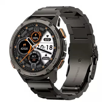 Išmanusis laikrodis FW110 Titan Chronos juodas