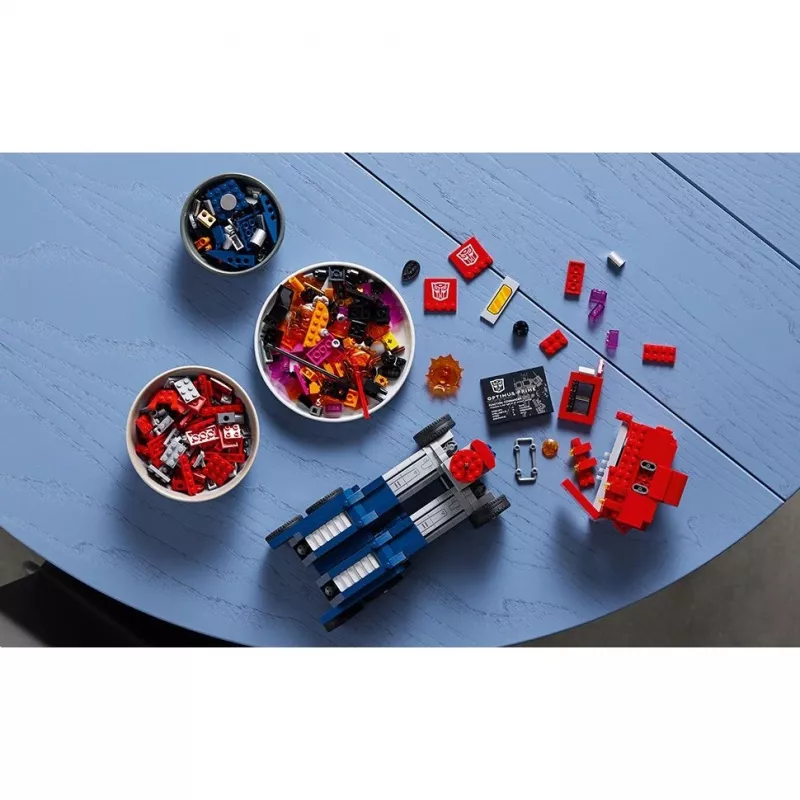 LEGO® 10302 Icons Optimus Prime, Transformers Robotų Modelio Rinkinys