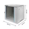 Spintelė serverinė QOLTEC 19 colių 12U modelis 54485