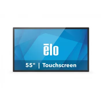 Elo 5554L liečiamasis monitorius, 138,6 cm (54,6 inch), projekcinė talpinė, 4K, USB-C, Ethernet, komplektas, juodas