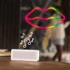Neoninė lemputė MANTA SNL61RGB LIPS RGB spalvų kintanti dekoratyvinė iškaba