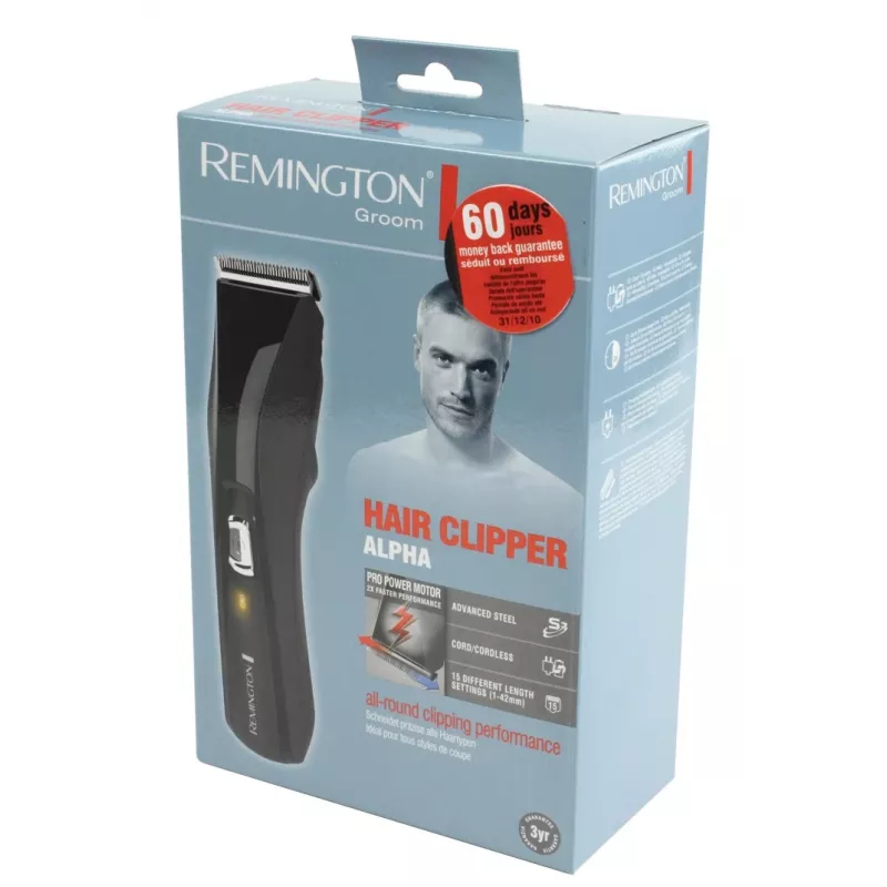Plaukų kirpimo mašinėlė Remington REM-HC5150, juoda