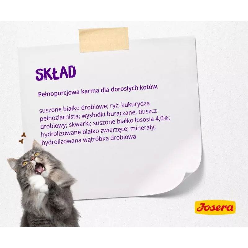 Josera 9310 sausas kačių ėdalas suaugusiems Paukštiena,Lašiša 10 kg