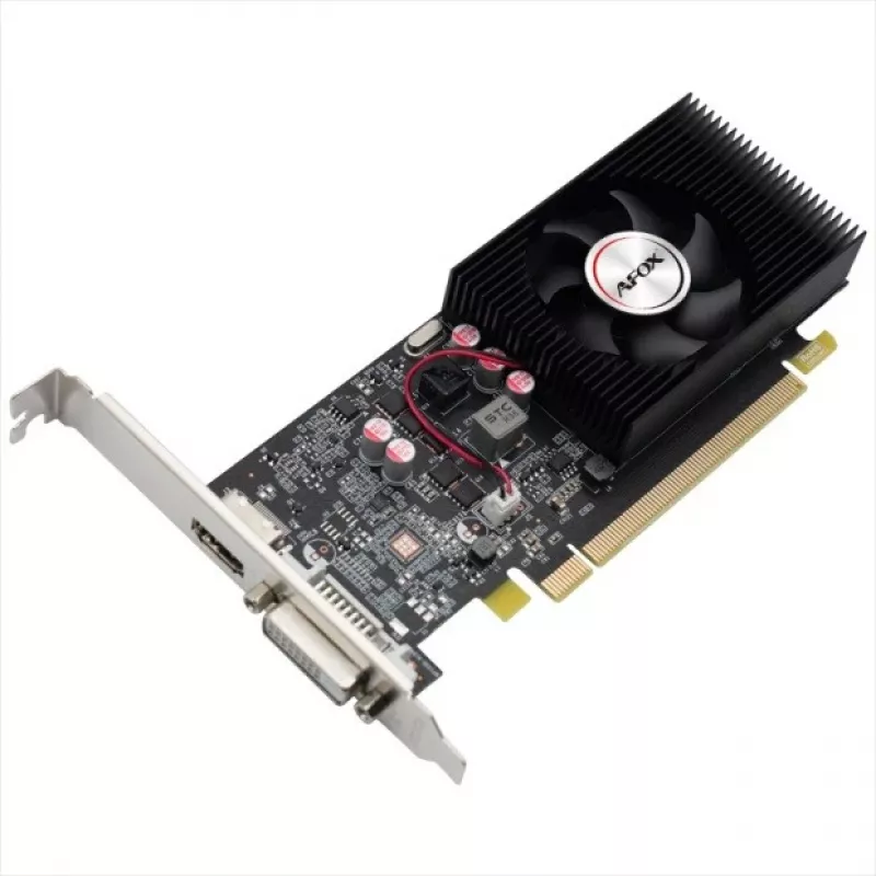 AFOX GeForce GT1030 4GB GDDR5, mažo profilio, PCIe x16