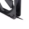 Ventiliatoriaus modulis Alphacool 24847 juodas plastikas 140x140x25 mm