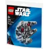 LEGO konstruktorius 30708 Star Wars Millennium Falcon mini modelis polimaišelyje, mažas kolekcinis rinkinys