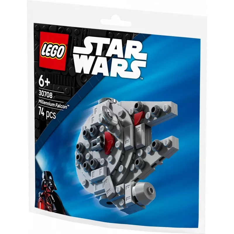 LEGO konstruktorius 30708 Star Wars Millennium Falcon mini modelis polimaišelyje, mažas kolekcinis rinkinys