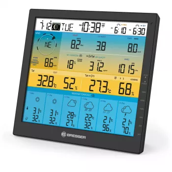 Skaitmeninė orų stotis Bresser Optics 7003220 Juoda LCD Wi-Fi