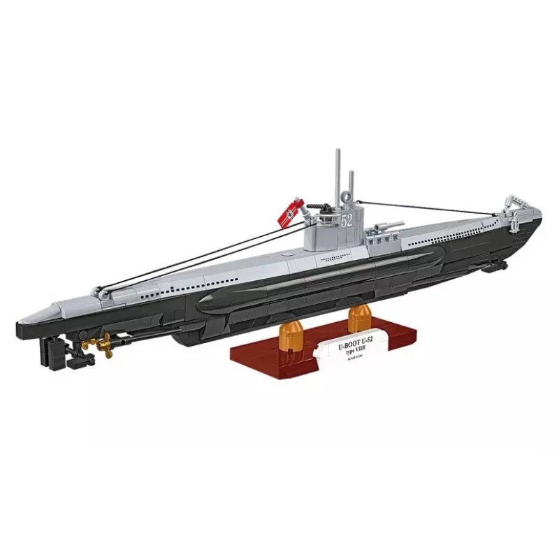 Konstrukcinis rinkinys Cobi U-Boot U-52 — 474 detalių modelis