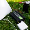 Keitiklis Green Cell INV14 300W 24V DC į 230V su USB, E tipo kištukas, aktyvus aušinimas