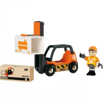 Žaidimo transporto priemonė ir bėgių priedas Ravensburger BRIO 33573 – 4 dalių įvairiaspalvis rinkinys, rekomenduojamas nuo 0,3 metų