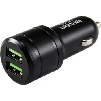 VOLTCRAFT CPS-36W VC-11015375 Automobilinis USB įkroviklis, 2x USB, 3 A, 36 W