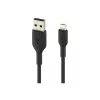 BELKIN PVC USB kabelis USB-A – Lightning, 1 m, juodas