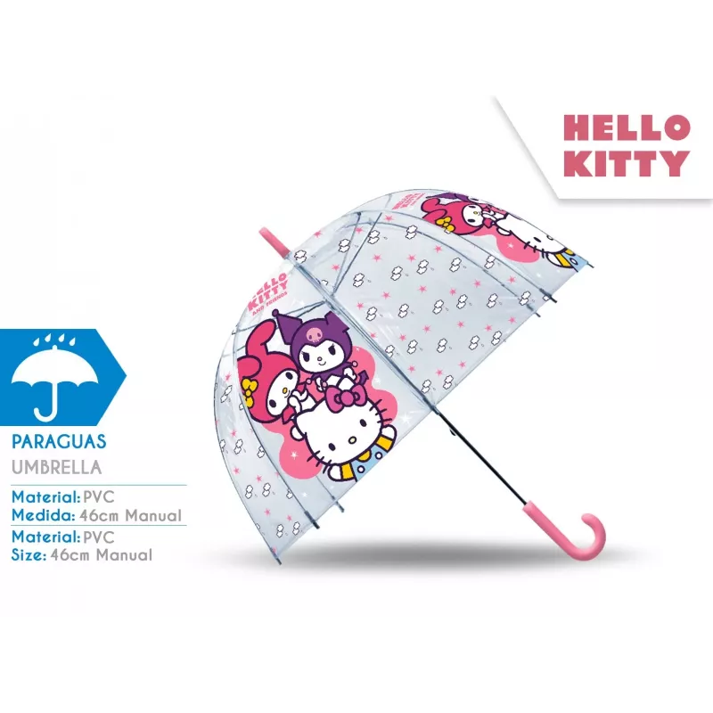 Peršviečiamas skėtis Hello Kitty