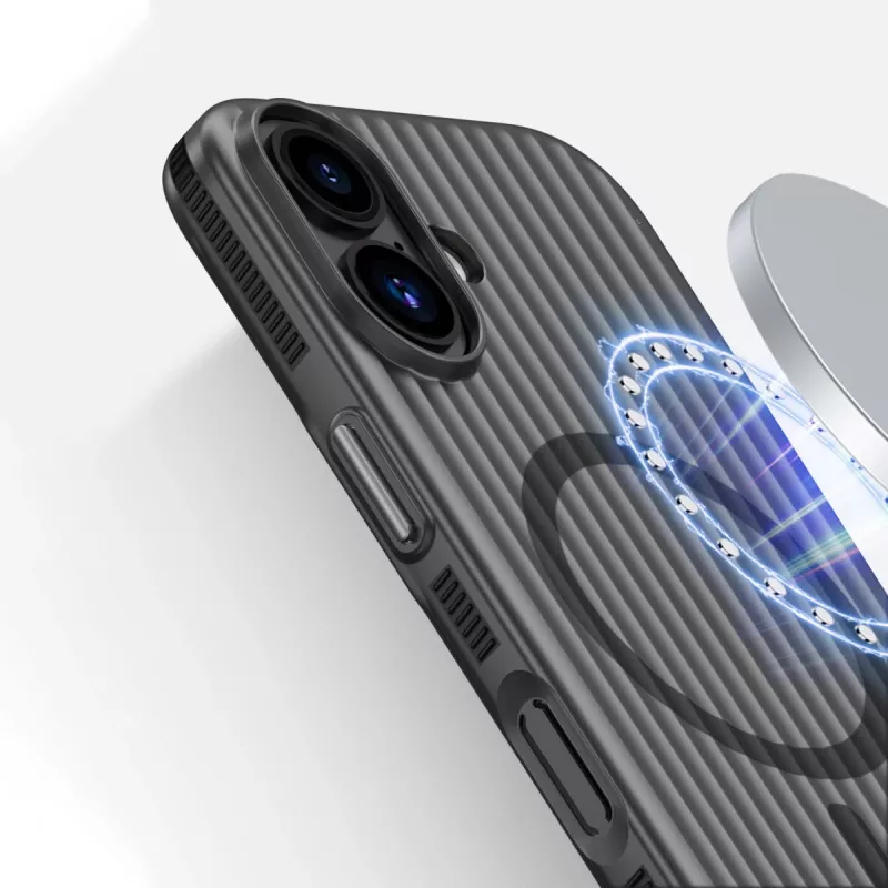 4smarts 541639 Dėklas iPhone 17 16 cm (6,3 inch) Juodas Skaidrus