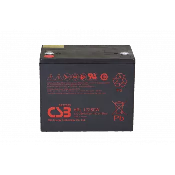 CSB Battery HRL1225W 12V 6Ah 25W Pb F2 akumuliatorius