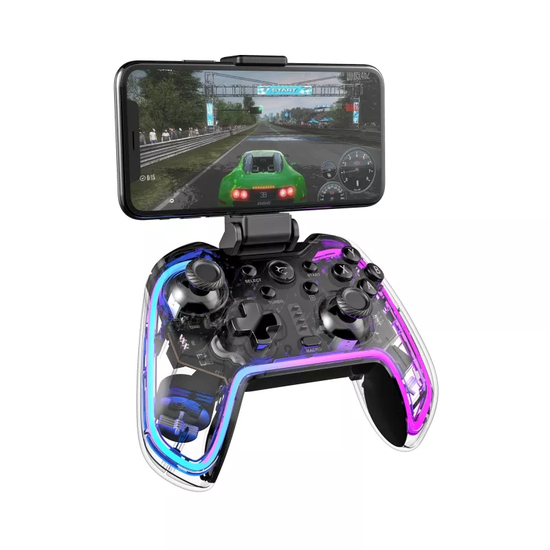 Žaidimų pultas White Shark GPW-8040 RGB Bluetooth Wireless, model PRAETORIAN