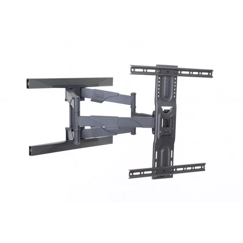 Sieninis TV laikiklis ART LCD/LED 40–75 col., iki 45 kg, pakreipiamas ir pasukamas, aukštis 52–380 mm, max VESA 600x400