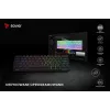 Mechaninė žaidimų klaviatūra SAVIO BLACKOUT X2 BROWN 61 klavišas 60% USB QWERTY RGB Outemu Brown