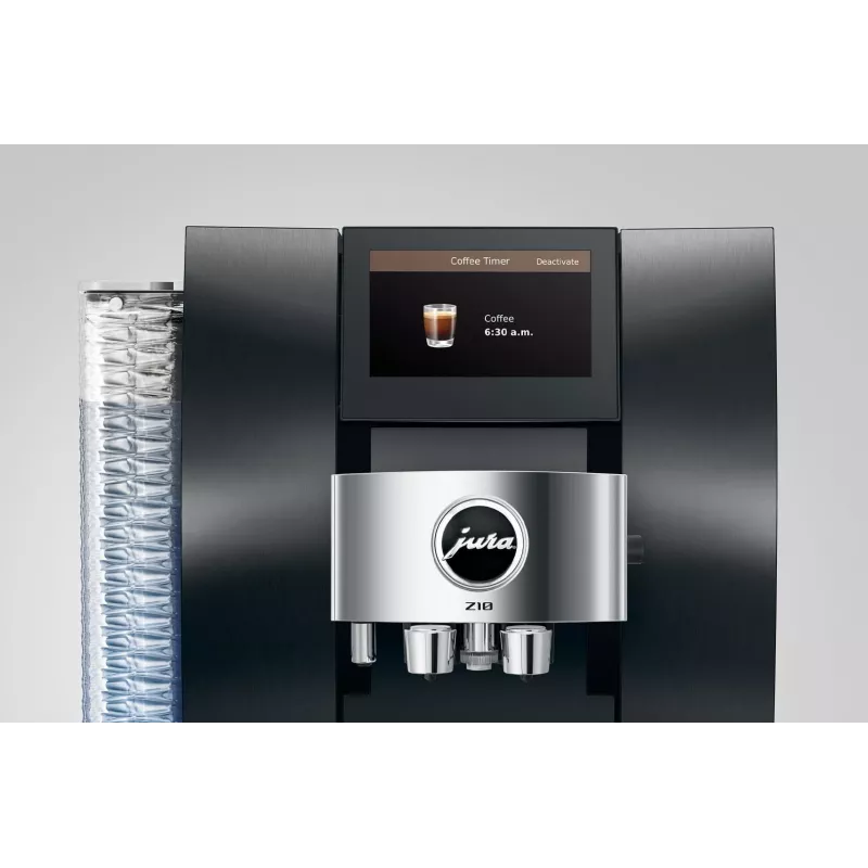 Espresso aparatas JURA Z10 Fully-auto 2.4 L Aliuminis Juodas, 1450 W, 15 bar, 51 gėrimų