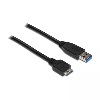 USB 3.0 laidas, A kištukas – Micro B kištukas, juodas, 3 m, Good Connections® (2710-MB03)