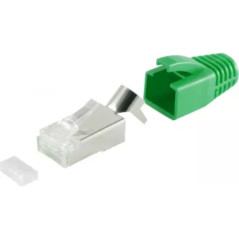 Laidinė jungtis RJ-45 S/CONN 72067-10G Žalia Balta
