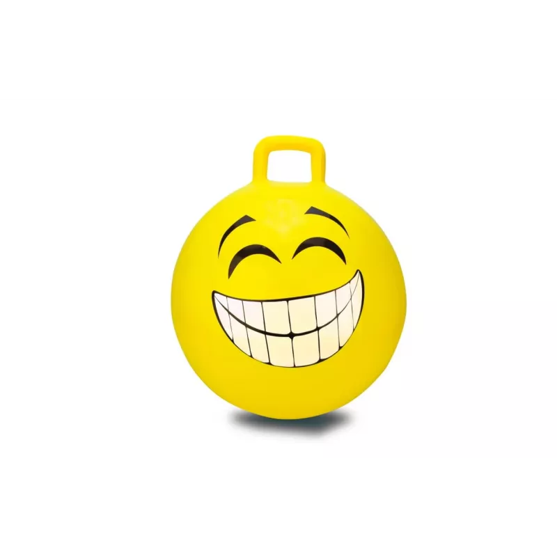Šokinėjimo kamuolys Jamara Hop Ball Smile, geltonas, nuo 1 metų