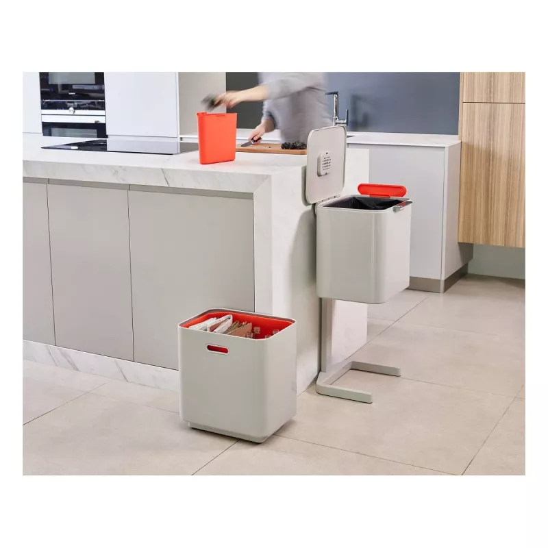 Joseph Joseph Totem 60 L šiukšlių dėžė pilko akmens spalvos