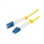 Synergy 21 LWL-2-Faser-Patchk. 2mtr.LC-LC 9/125um OS2 AD 2mm flexible Knickschutztülle - Single- bzw. Monomode-Faser - 2 m
