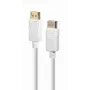 Gembird CC-DP2-6-W DisplayPort kabelis 1,8 m baltas
