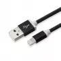 Sbox IPH7-B USB 2.0 8 Pin laidas juodas