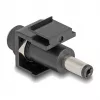 DeLOCK Keystone modulis nuolatinės srovės 5.5 x 2.1 mm lizdas – 5.5 x 2.5 mm kištukas juodas